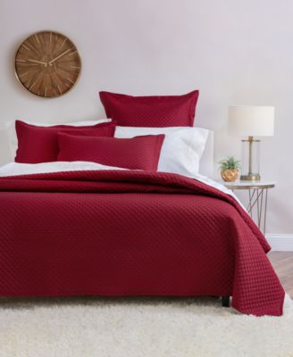 Charter Club - Damask Cotton 210-Thread Count Quilted Twin Coverlet