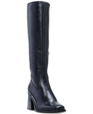 Vince Camuto - Sangeti Snip-Toe Block-Heel Extra Wide-Calf Tall Boots