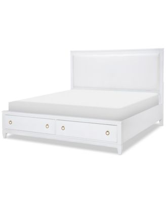 Furniture - Summerland Upholstered Queen Storage Bed
