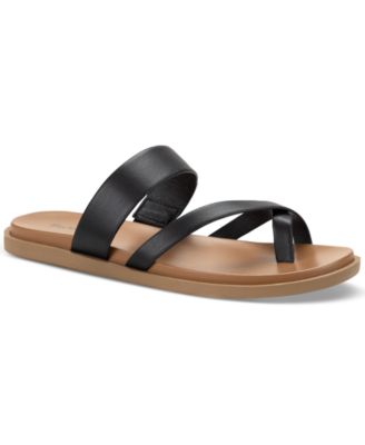 Style & Co - Cordeliaa Slip-On Strappy Flat Sandals