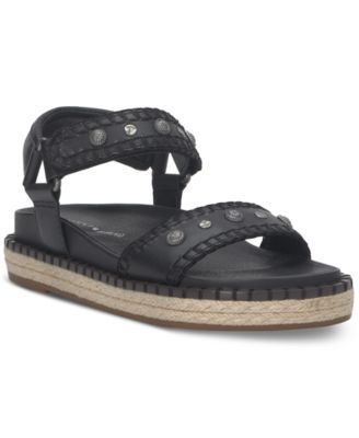 Lucky Brand - Women's Ullani Studded Whipstitch Footbed Sandals