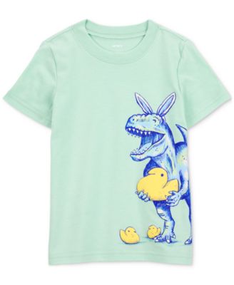 Carter's - Toddler Boys Dinosaur Bunny Graphic Short-Sleeve T-Shirt