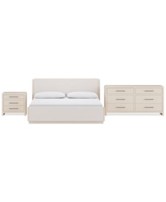Furniture - Wallen 3-Pc. Set (California King Bed, Dresser & Nightstand)