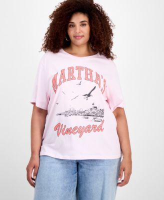 Grayson Threads, The Label - Trendy Plus Size Martha's Vineyard Tee