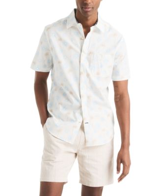 Nautica - Men's Classic-Fit Tropical-Print Shirt
