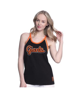 G-III 4Her by Carl Banks - Women's&nbsp;Black San Francisco Giants Curveball Racerback Tank Top
