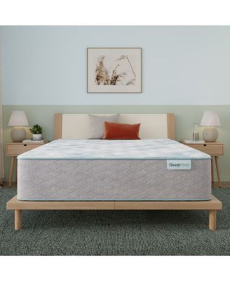 Beautyrest - Bashful Lullaby 13.75" Plush Tight Top Mattress Set - Twin XL