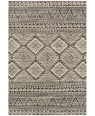 Loloi - Emory EB-08 Graphite/Ivory 3'10"x5'7" Area Rug