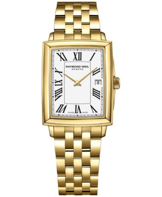 Raymond Weil - Women's Swiss Toccata Gold PVD Stainless Steel Bracelet Watch 22.6x28.1mm