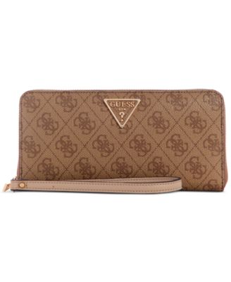 GUESS - Laurel Monogram Zip-Around Wallet