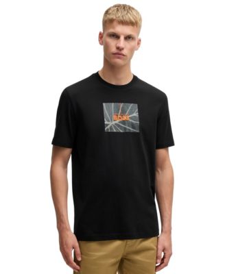 Hugo Boss - Men's Seasonal Artwork Regular-Fit T-Shirt