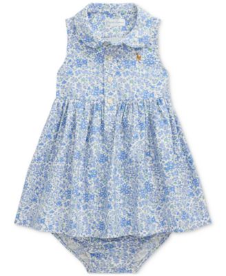 Polo Ralph Lauren - Baby Girls Cotton Oxford Dress