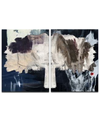 Ready2HangArt - 'Inkd XXI' 2-Pc. Canvas Art Print Set
