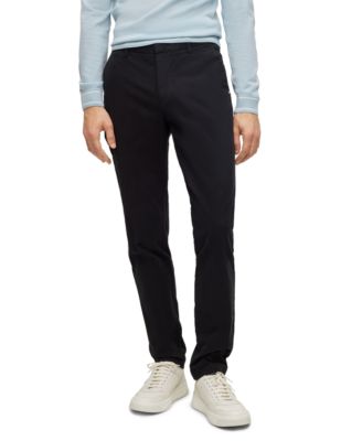 Hugo Boss - Men's Stretch-Cotton Gabardine Slim-Fit Chinos
