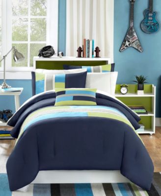 Mi Zone - Pipeline 3-Pc. Reversible Twin/Twin XL Comforter Set
