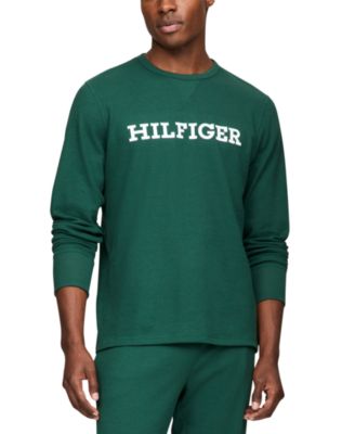 Tommy Hilfiger - Men's Thermal Logo Long-Sleeve Pajama Shirt