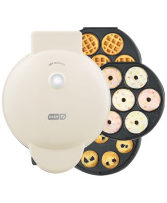 Dash - MultiMaker™ Treat Maker System with Removeable: Mini Cupcake, Donut, & Waffle Bite