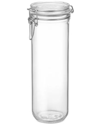 Bormioli Rocco - Fido 40-Oz. Cylinder Spaghetti Jar, Set of 6