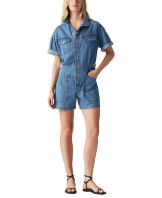 Levi's - Women's Short-Sleeve Surplus Romper