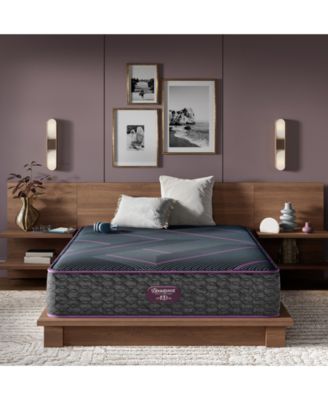 Beautyrest - World Class Level Three 13" Hybrid Firm Tight Top Mattress Set - Queen