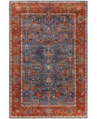 ADORN HAND WOVEN RUGS - Serapi M1945 6'1''x9' Area Rug