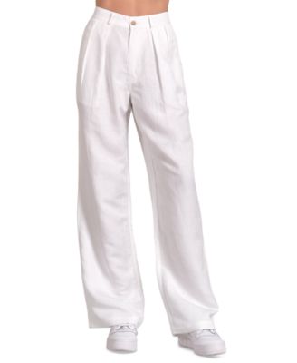 Elan - Women's Pleat-Front Wide-Leg Pants