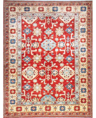Bashian - One of a Kind Fine Kazak 640372 5'11''x7'7'' Area Rug