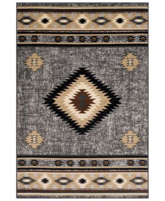 Livabliss - Paramount PAR-1094 Charcoal 6'7" x 9'6" Area Rug