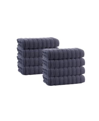 Depera Home - Enchante Home Vague 8-Pc. Wash Towels Turkish Cotton Towel Set