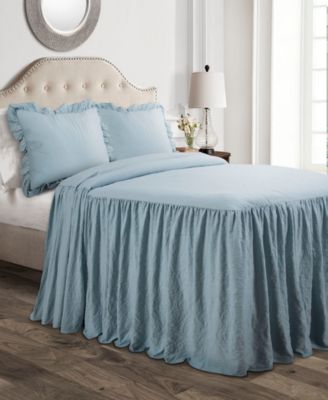 Lush Décor - Ruffle Skirt 2-Piece Twin Bedspread Set