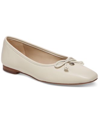 Sam Edelman - Women's Square-Toe Bow Ballet Flats