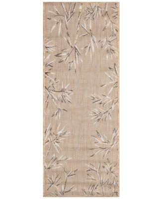 Liora Manne' - Carmel Border 1'11"x4'11" Runner Area Rug