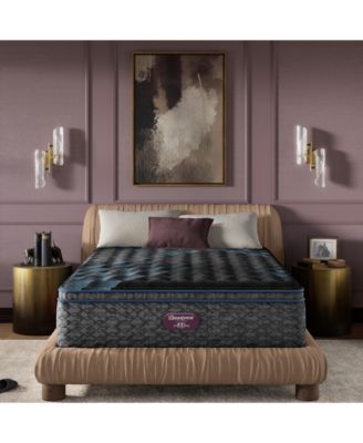 Beautyrest - World Class Level Four 16.25" Firm Pillow Top Mattress Set - Full