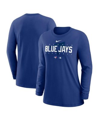 Nike - Women's Royal Toronto Blue Jays Authentic Collection Legend Performance Long Sleeve T-Shirt