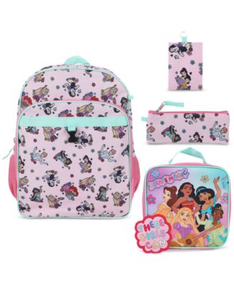 Disney Princess - 4-Piece Backpack Set