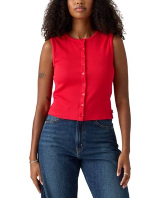 Levi's - Women's Rory Sleeveless Button-Up Top