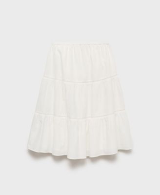 MANGO - Women's Flared Midi Skirt