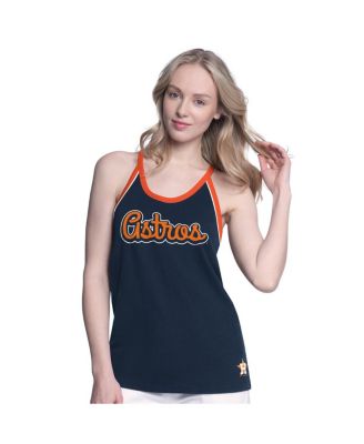 G-III 4Her by Carl Banks - Women's&nbsp;Navy Houston Astros Curveball Racerback Tank Top