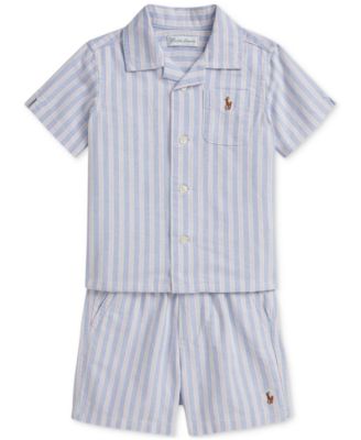 Polo Ralph Lauren - Baby Boys Cotton Oxford Short Set