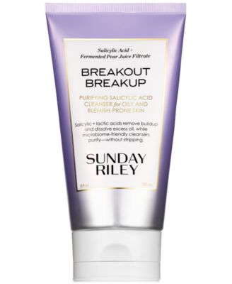 Sunday Riley - Breakout Breakup Purifying Salicylic Acid Cleanser For Oily & Blemish-Prone Skin, 5 oz.