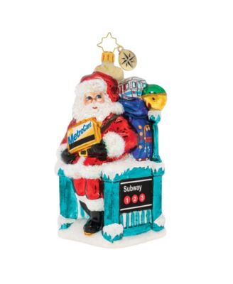 Christopher Radko - hand crafted European glass Christmas ornament