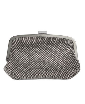 I.N.C. International Concepts - Patsy Diamond Mesh Frame Clutch