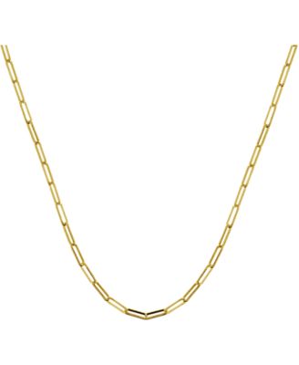 And Now This - Paper Clip Link 18" Chain Necklace