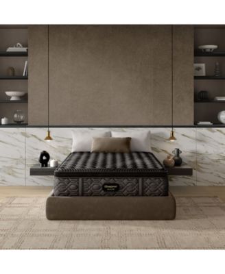 Beautyrest - Black&reg; Series One 14.25" Firm Pillowtop Mattress Set - Full