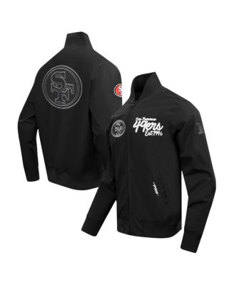 Pro Standard - Men's  Black San Francisco 49ers Paint The City Twill Full-Zip Jacket