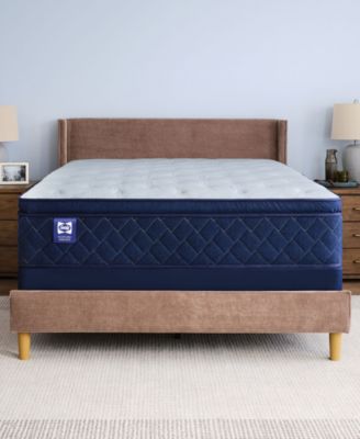 Sealy - Posturepedic Chase Point II 14" Soft Euro Pillowtop Mattress Set - Full