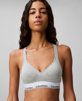Calvin Klein - Modern Medium-Impact Logo Sports Bralette QF1654