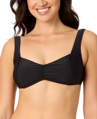 Salt + Cove - Juniors' Center-Ruched V-Neck Bikini Top