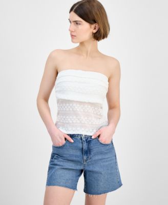 And Now This - Women's Lace Tube Top, Exclusively at Macy's