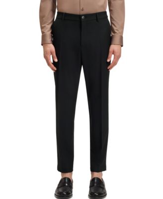 Hugo Boss - Men's Stretch Fabric Tapered-Fit Pants